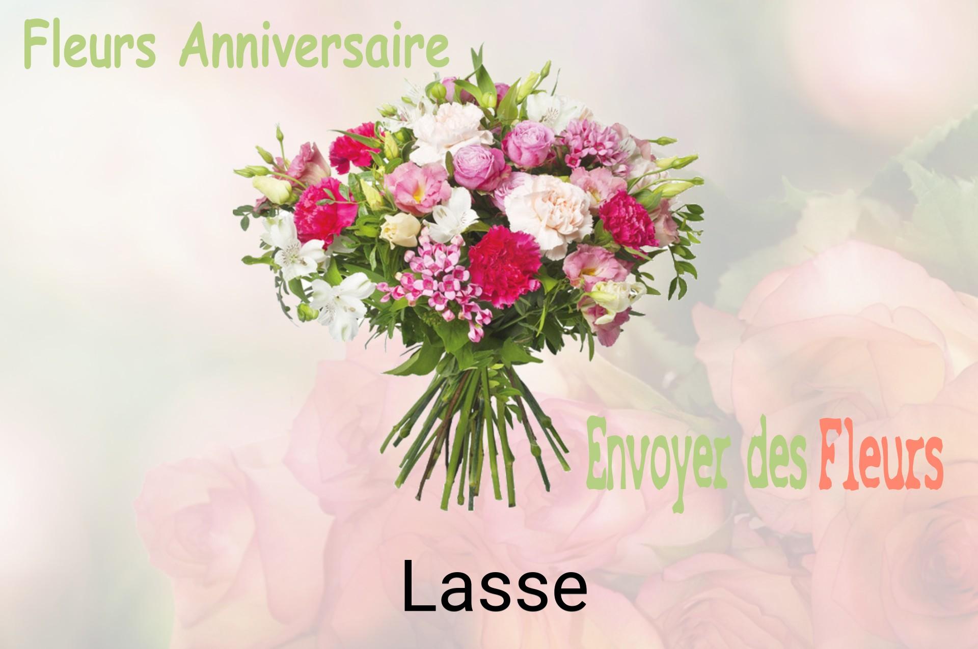 Bouquet de fleurs d’anniversaire livré à Lasse